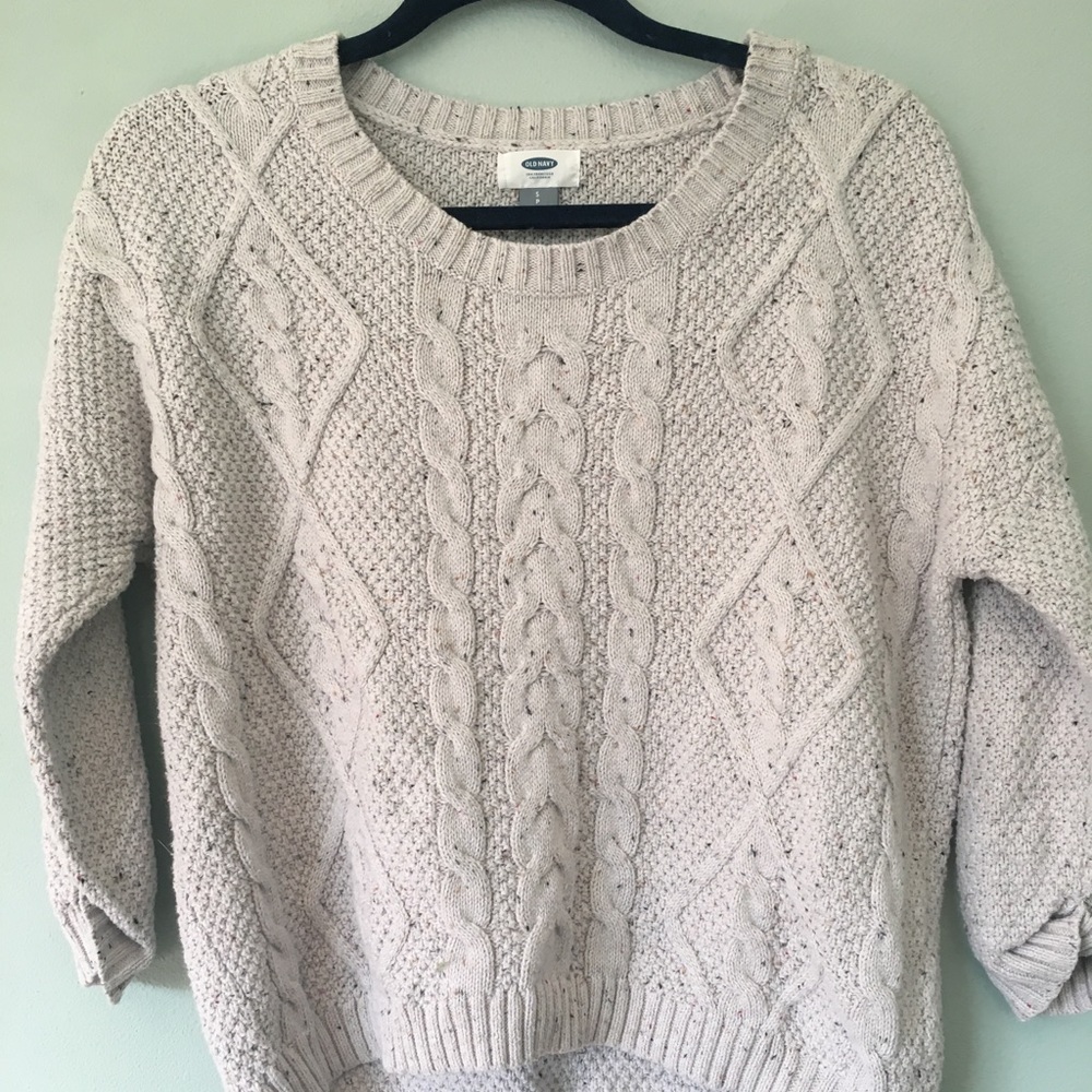 ❌SOLD❌Old Navy scoop neck sweater - with colored